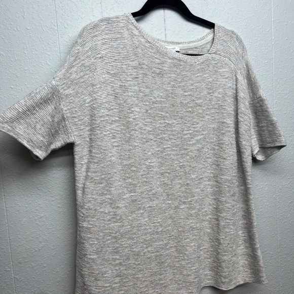 Pure Jill Relaxed Elegant Feminine Contemporary Womens Short Sleeve Sweater Sz M - Picture 5 of 11